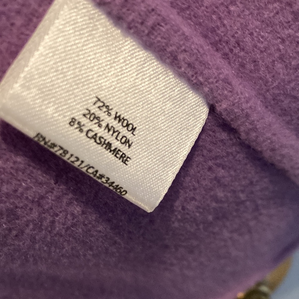 Eileen Fisher Open Jacket/Coat Light Plum/Purple Sz Petite S - Picture 9 of 12